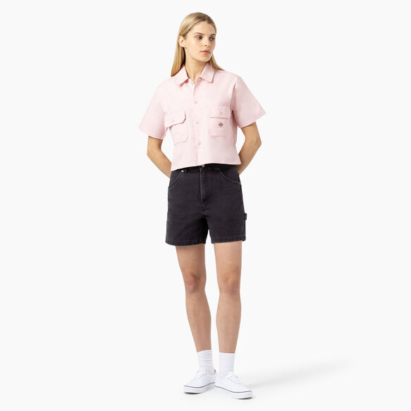 Women&#39;s Duck Shorts, 5&quot; - Stonewashed Black &#40;SBK&#41;