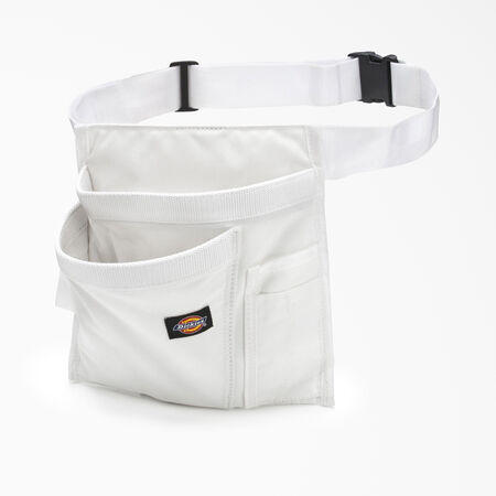Painter&#39;s Work Apron with Tool Pouch - White &#40;WHT&#41;