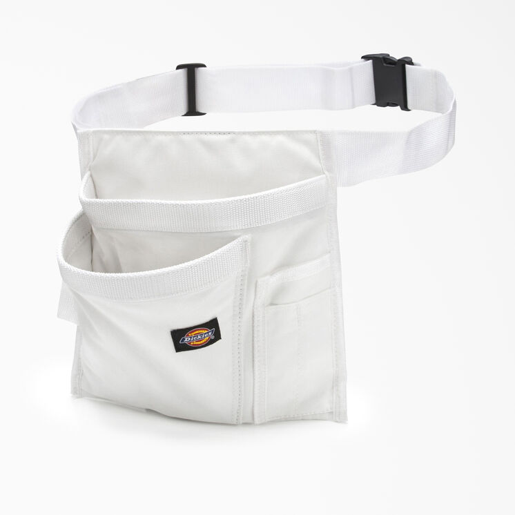 Painter&#39;s Work Apron with Tool Pouch - White &#40;WHT&#41;
