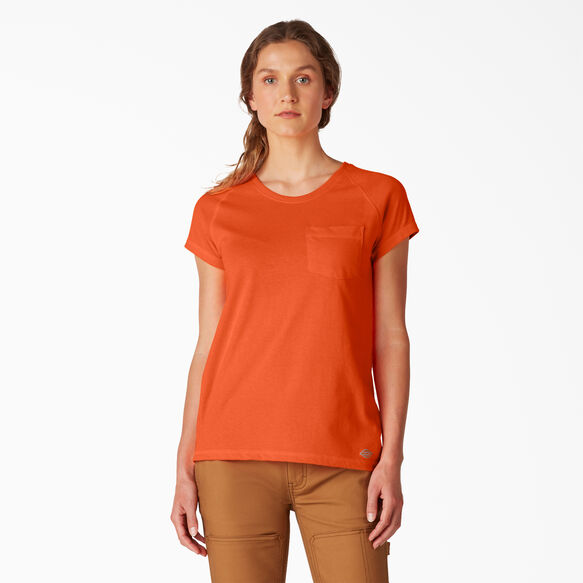 Women&#39;s Cooling Short Sleeve T-Shirt - Bright Orange &#40;BOD&#41;