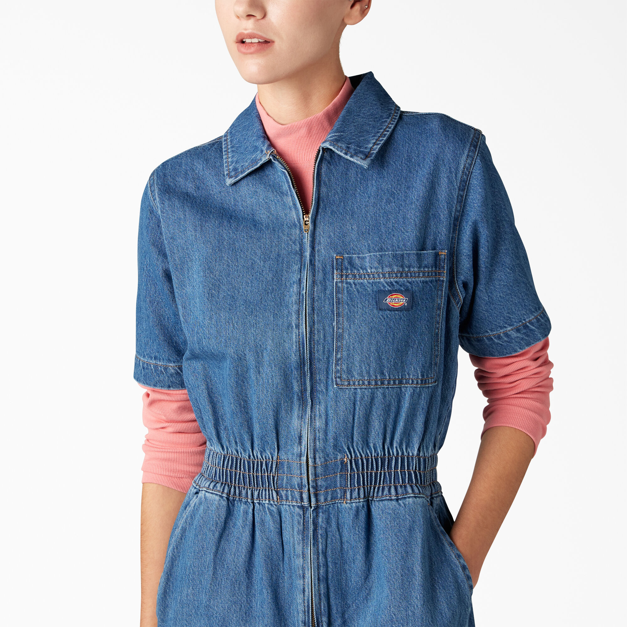 Womens denim coverall new arrivals