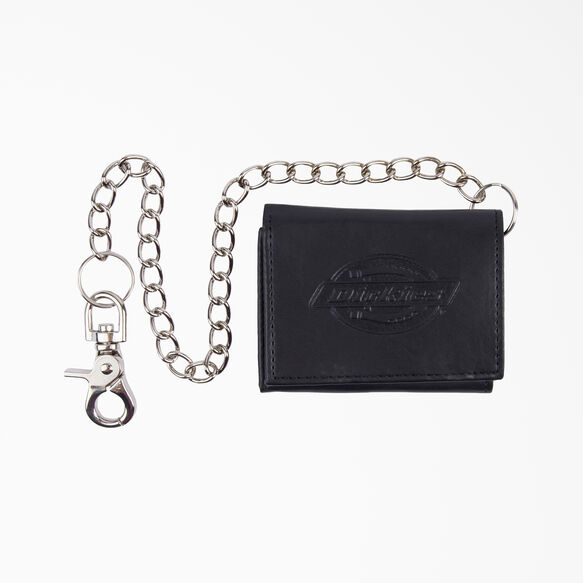 Chain Trifold Wallet - Black &#40;BK&#41;