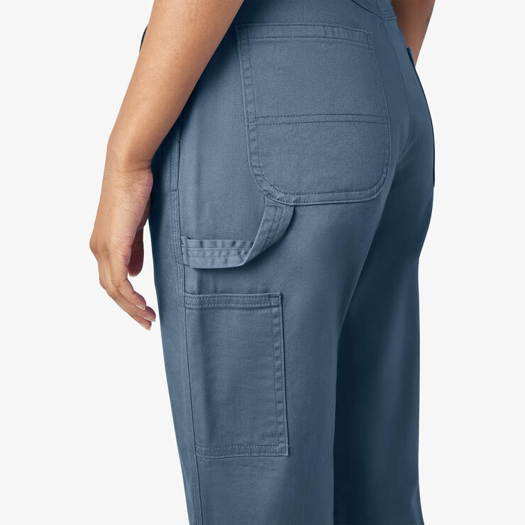 Women's Relaxed Fit Carpenter Pants - Coronet Blue (CNU) image number 7
