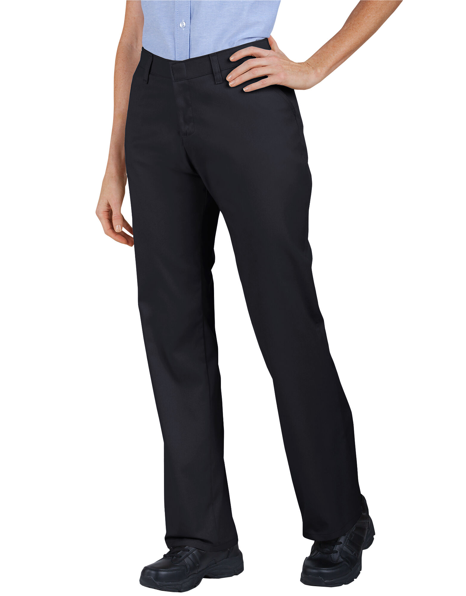 flat front jeans