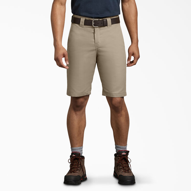 Regular Fit Work Shorts, 11&quot; - Desert Sand &#40;DS&#41;