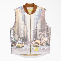 New York Sunshine x Dickies City Cowboy Vest - NYC Cowboy Print (TPG)