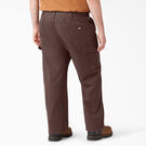 Relaxed Fit Heavyweight Duck Carpenter Pants - Rinsed Chocolate Brown &#40;RCB&#41;