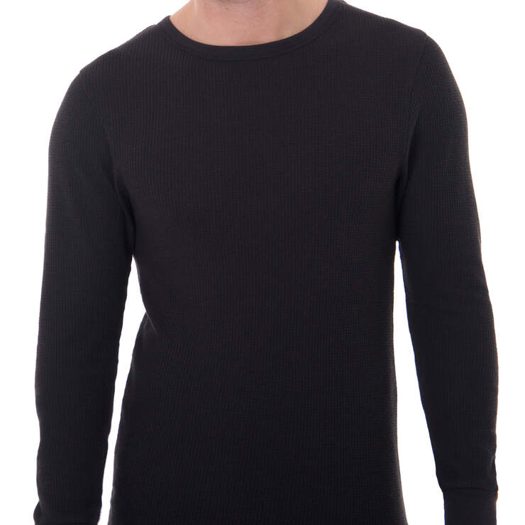 Core Long Johns Thermal Underwear Top - Black (BLK) image number 1