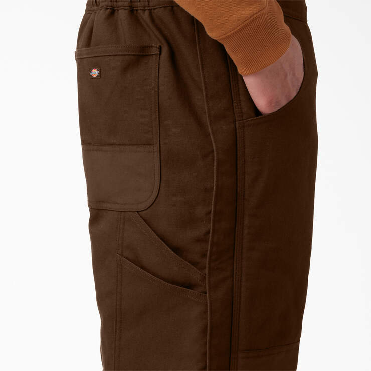 DuraTech Renegade FLEX Insulated Bib Overalls - Timber Brown (TB) image number 6
