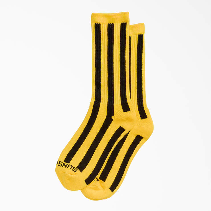New York Sunshine x Dickies Stripes Socks - Yellow (YL) image number 1