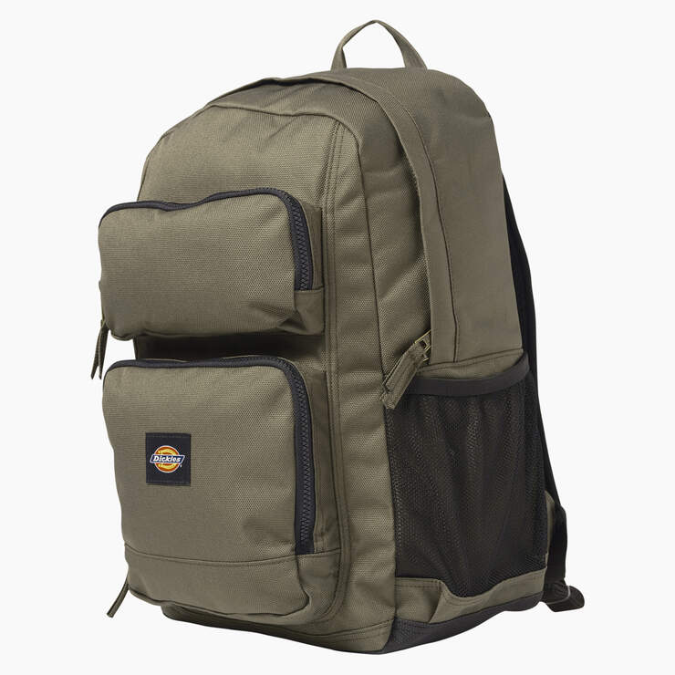 Double Pocket Backpack - Moss Green (MS) image number 3