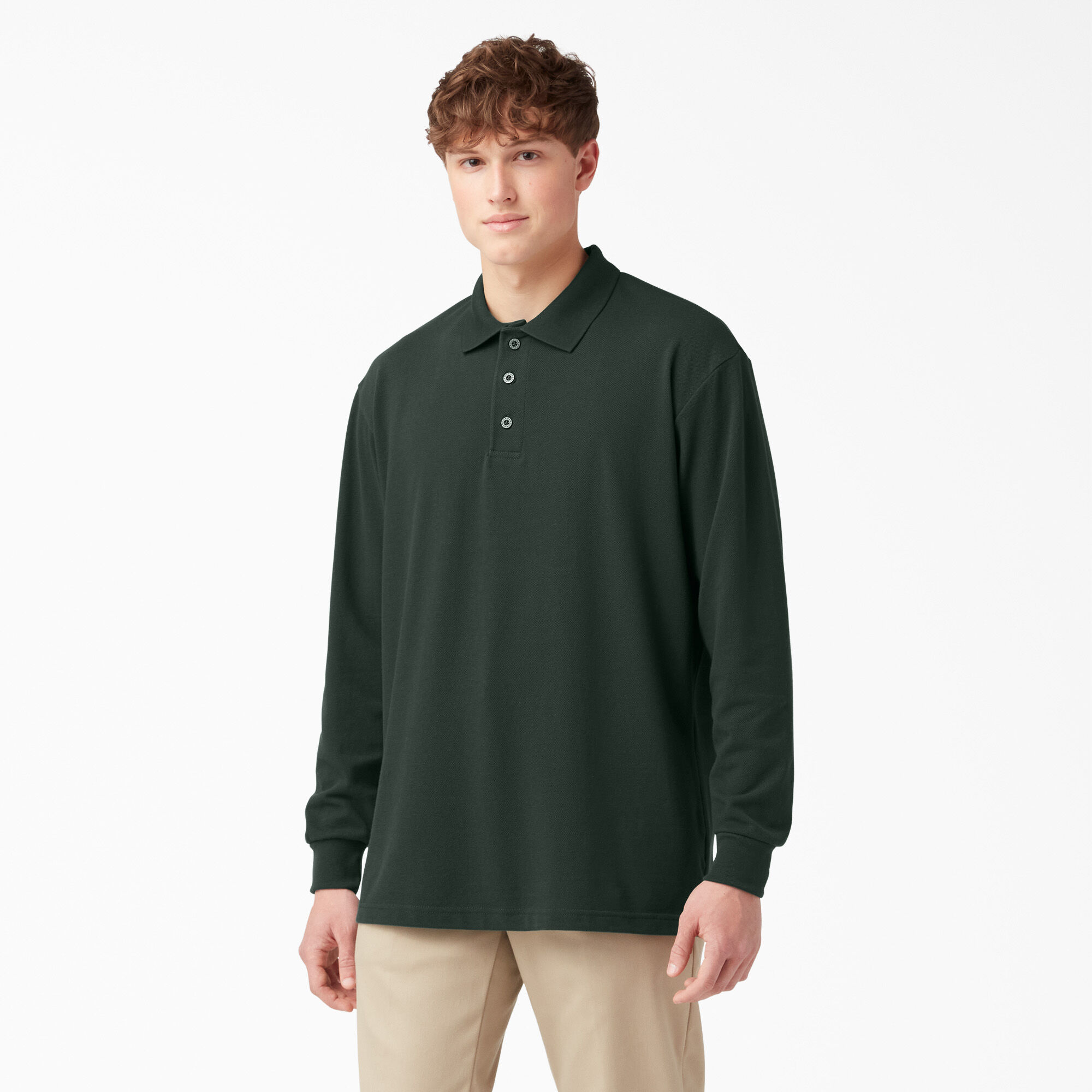 Dickies long sleeve polo shirts