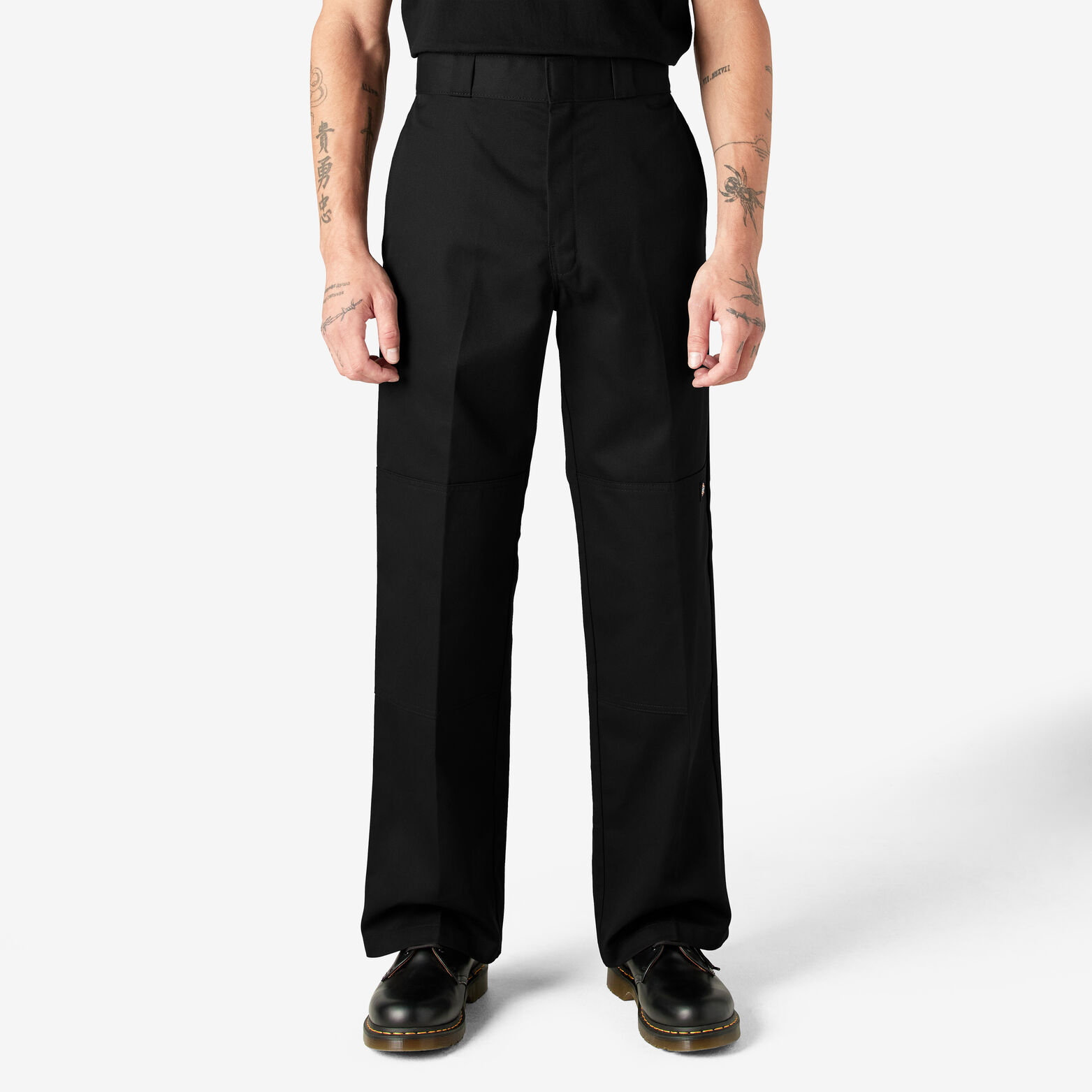 men's double knee work pants