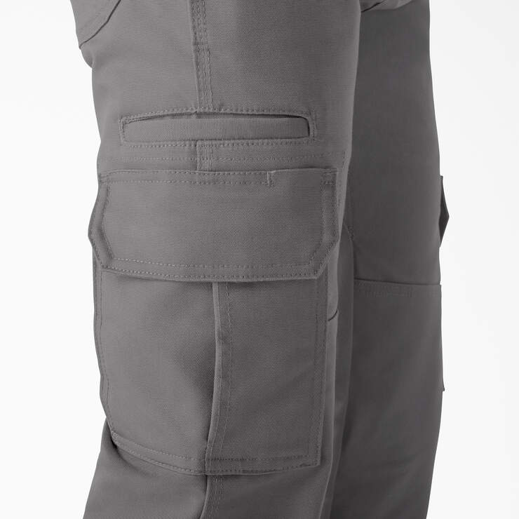 FLEX DuraTech Relaxed Fit Duck Cargo Pants - Slate Gray (SL) image number 8