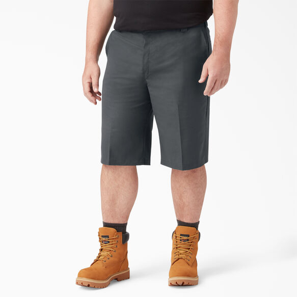 FLEX Cooling Active Waist Regular Fit Shorts, 13&quot; - Charcoal Gray &#40;CH&#41;