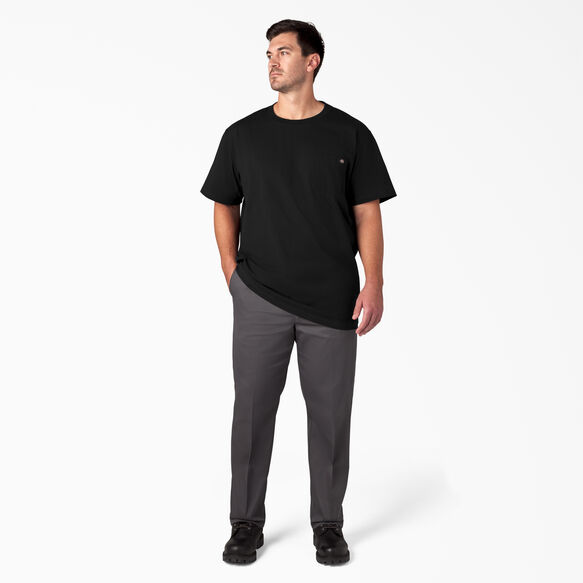 Heavyweight Short Sleeve Pocket T-Shirt - Black &#40;BK&#41;