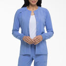Women&#39;s EDS Essentials Snap Front Scrub Jacket - Ceil Blue &#40;CBL&#41;