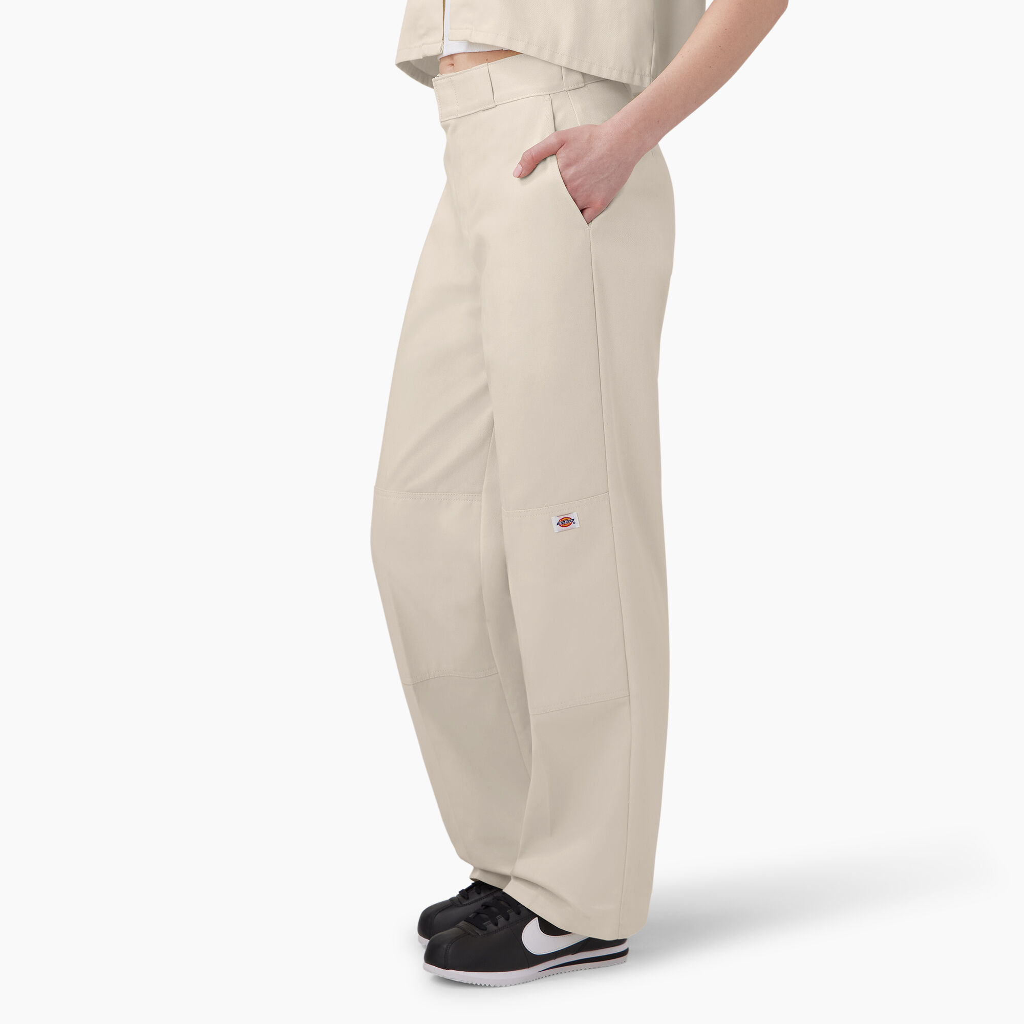 Women s Loose Fit Double Knee Work Pants Dickies US