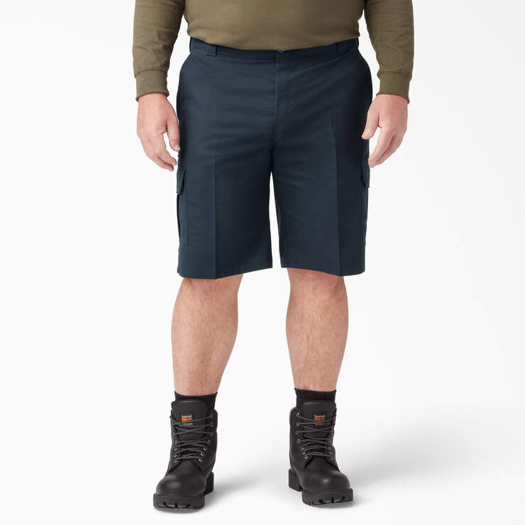 FLEX Cooling Active Waist Regular Fit Cargo Shorts, 11" - Dark Navy (DN) image number 4