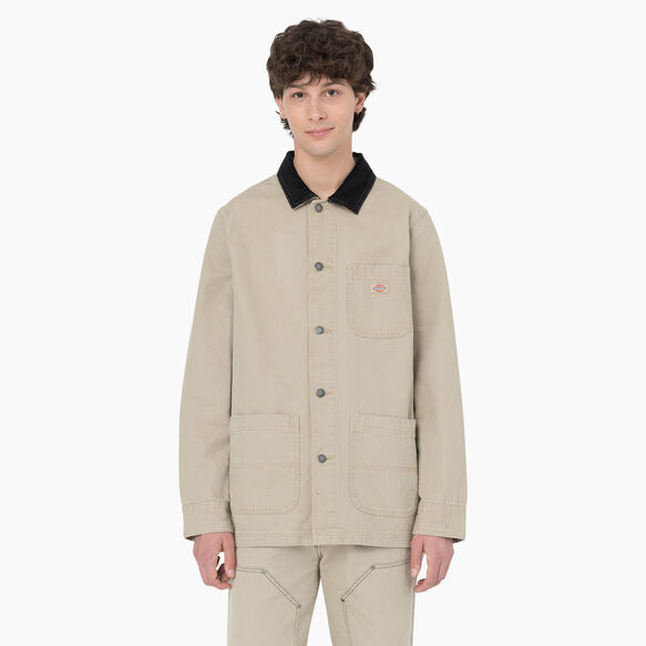 Stonewashed Duck Unlined Chore Coat - Stonewashed Desert Sand &#40;SDS&#41;