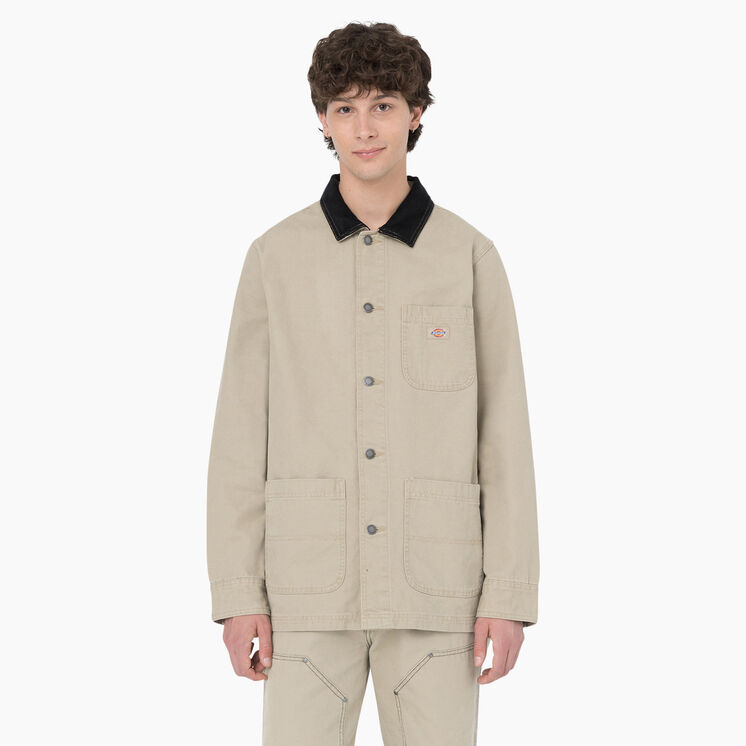 Stonewashed Duck Unlined Chore Coat - Stonewashed Desert Sand &#40;SDS&#41;