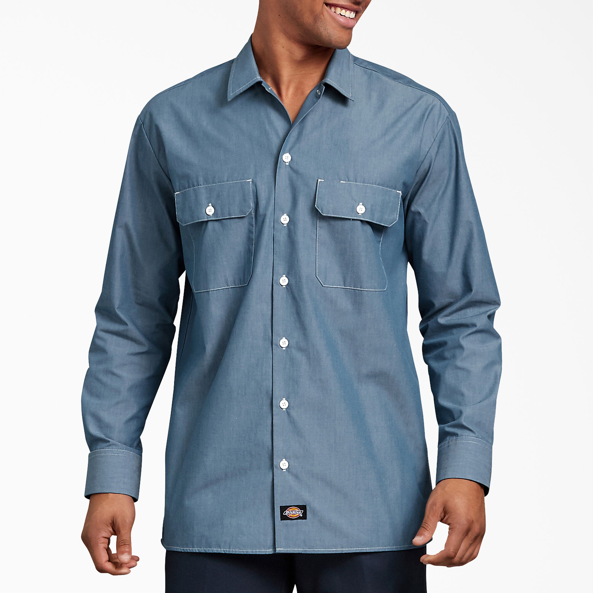 long sleeve jean shirt