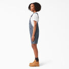 Women&#39;s Bib Shortalls, 7&#39;&#39; - Rinsed Hickory Stripe &#40;RHS&#41;