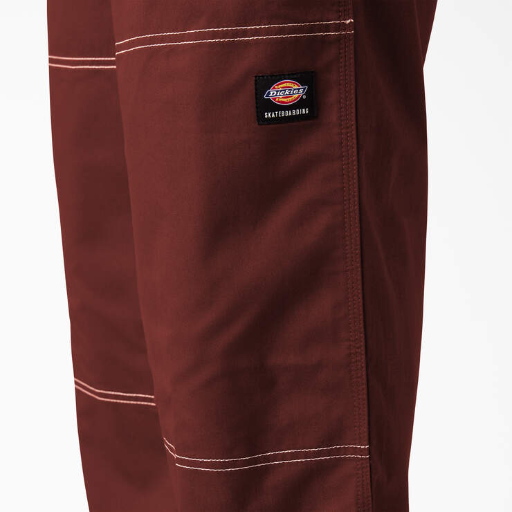 Dickies Skateboarding Summit Relaxed Fit Chef Pants - Fired Brick (IK9) image number 5