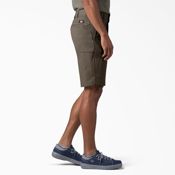 Relaxed Fit Work Shorts, 11&quot; - Mushroom &#40;MR1&#41;