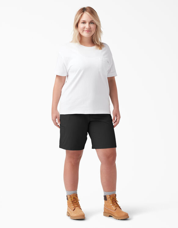 Women&#39;s Plus Cooling Shorts - Black &#40;BK&#41;