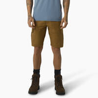 FLEX Cooling Regular Fit Cargo Shorts, 11" - Brown Duck (BD)