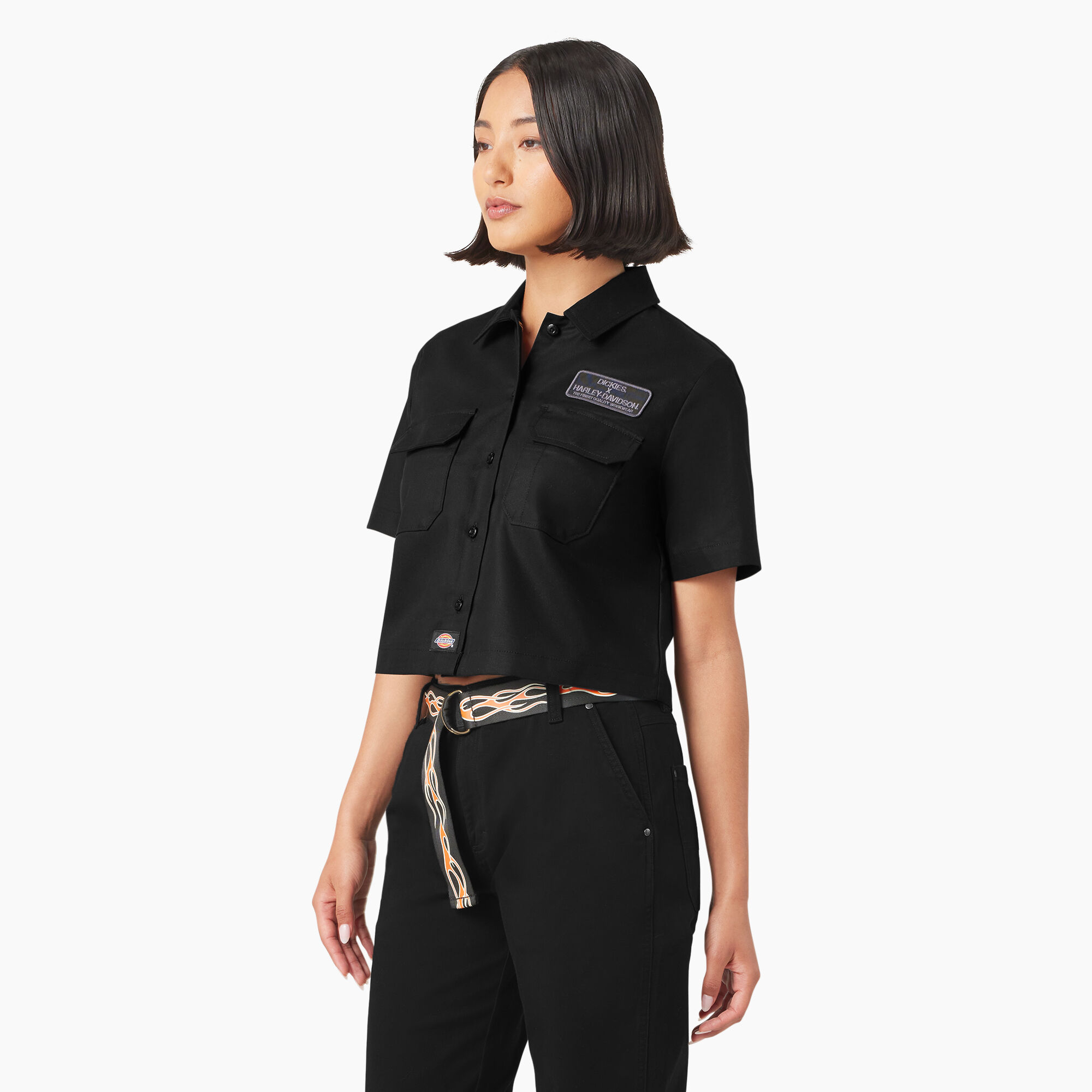 コラボ☆【Harley Davidson×Dickies】ショートスリーブ Tシャツ Dickies x H-D Collaboration: Limited-Edition Workwear & Style
