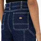Women&#39;s Denim Carpenter Shorts, 5&quot; - Stonewashed Indigo Blue &#40;SNB&#41;