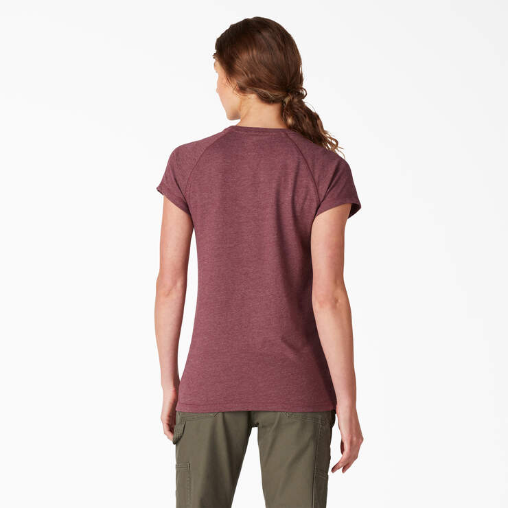 Women's Cooling Short Sleeve Pocket T-Shirt - Dark Port (RSD) image number 2