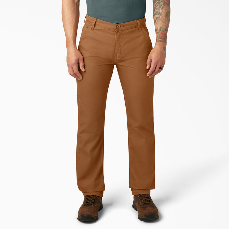 FLEX Regular Fit Duck Carpenter Pants - Stonewashed Brown Duck &#40;SBD&#41;