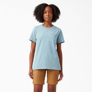 Women&#39;s Heavyweight Short Sleeve Pocket T-Shirt - Dockside Blue &#40;DU1&#41;