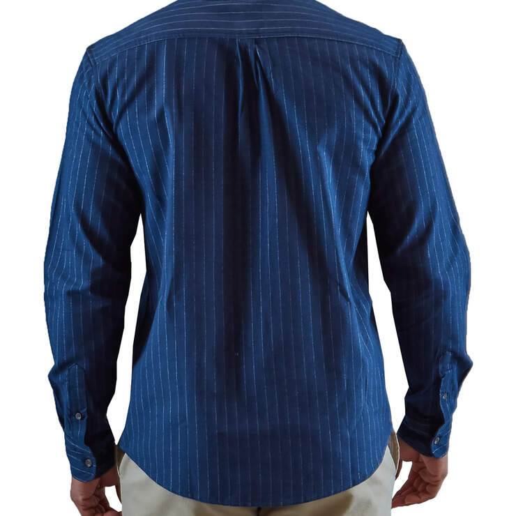 Heritage Long Sleeve Shirt - Rinsed Blue White Stripe (RLW) image number 2