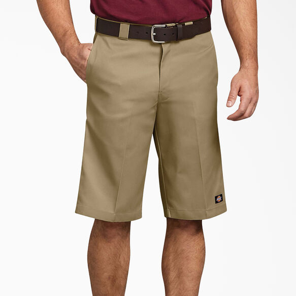 Relaxed Fit Multi-Use Pocket Work Shorts, 13&quot; - Khaki &#40;KH&#41;