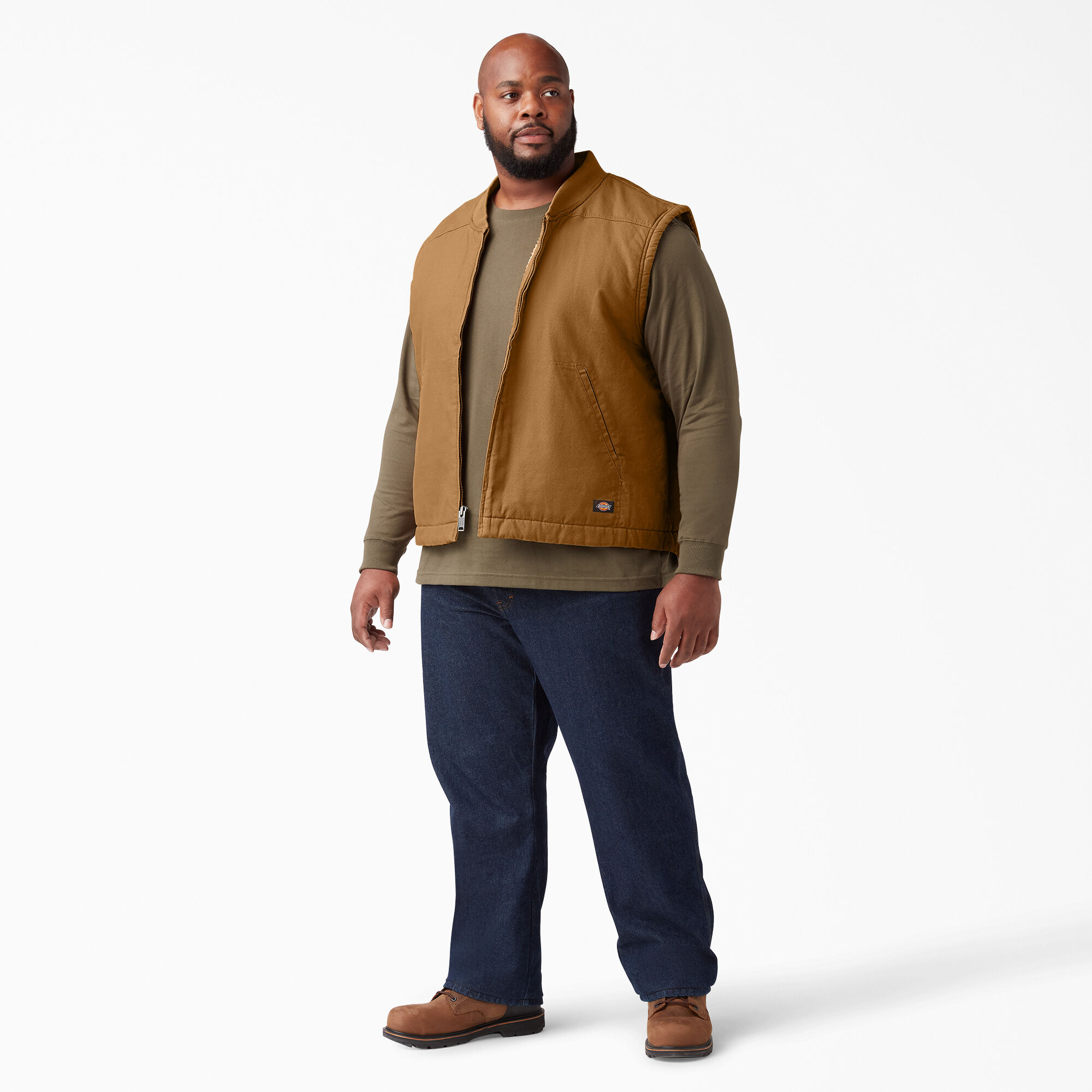 Pile fleece vest sale