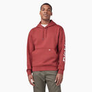 Water Repellent Sleeve Logo Hoodie - Fired Brick &#40;IK9&#41;