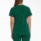 Women&#39;s EDS Essentials V-Neck Scrub Top - Hunter Green &#40;HTR&#41;