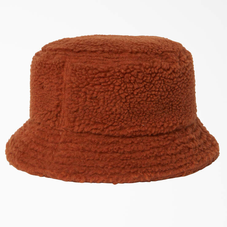 Red Chute Fleece Bucket Hat - Gingerbread Brown (IE) image number 2