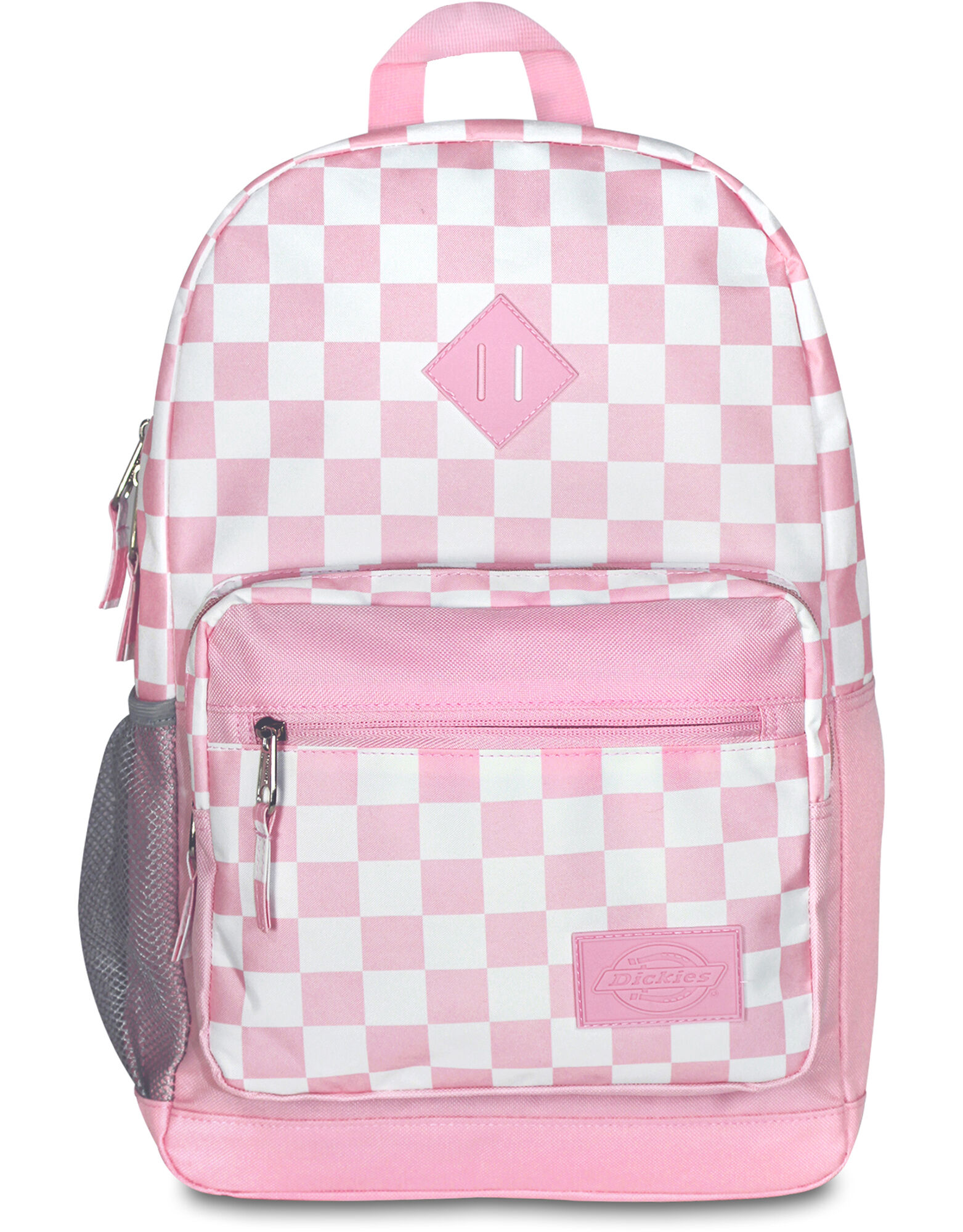 Pink/White Checkered Study Hall Backpack | Accessories Bags Backpacks | Dickies