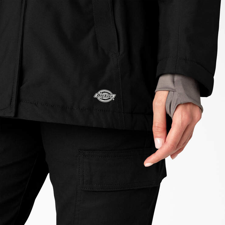 Women’s Insulated Waterproof Jacket - Black (BKX) image number 6