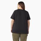 Women&#39;s Plus Heavyweight Logo T-Shirt - Black &#40;KBK&#41;