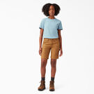 Women&#39;s Heavyweight Short Sleeve Pocket T-Shirt - Dockside Blue &#40;DU1&#41;