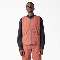 Dickies Premium Collection Quilted Vest - Mahogany (NMY)