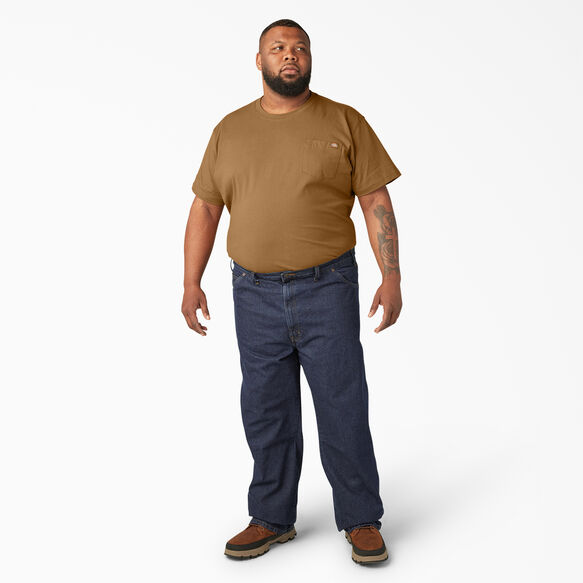 Regular Straight Fit Jeans - Rinsed Indigo Blue &#40;RNB&#41;