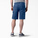 Active Waist Denim Carpenter Shorts, 11&quot; - Stonewashed Indigo Blue &#40;SNB&#41;