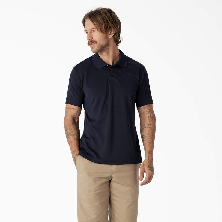 Short Sleeve Performance Polo Shirt - Night Navy (IN2) image number 1